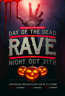 亡灵狂欢夜派对宣传海报