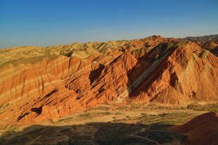 壮丽丹霞地貌景观