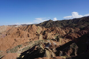 壮丽丹霞地貌景观