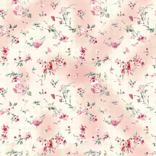 粉色花卉图案背景