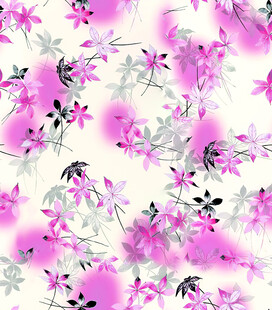 粉色花卉图案背景