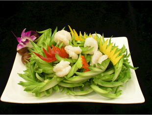 创意黄瓜水果拼盘