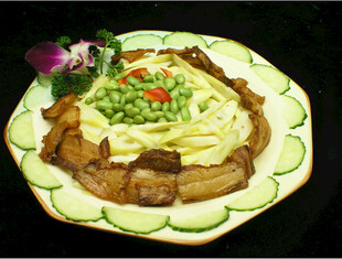 美味蛋香豆皮卷