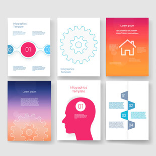 多样创意宣传册设计模板