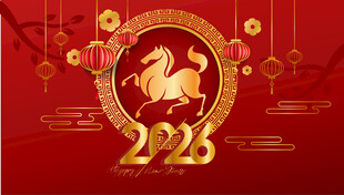 马年背景