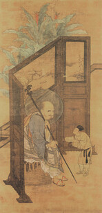 古代人物室内场景图