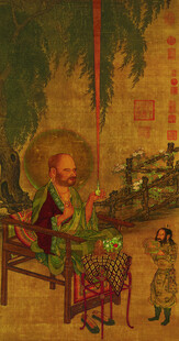 古代孩童读书场景图