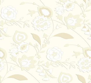 淡雅花卉图案背景