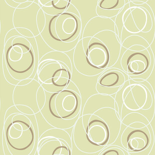 淡绿色圆圈图案背景