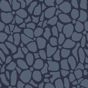 深蓝色不规则石块纹理图案