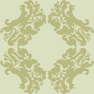 古典对称花纹图案设计