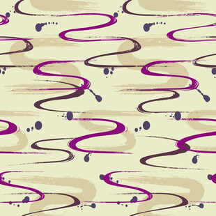 抽象曲线图案背景纹理