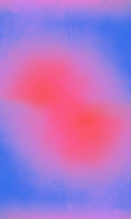 模糊红蓝渐变抽象图案