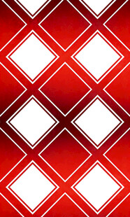 红色几何方格图案背景
