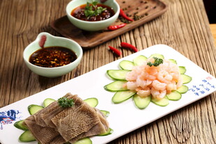 虾仁 黑毛肚 海鲜