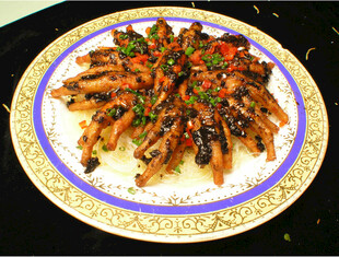 美味香辣炸鱿鱼须