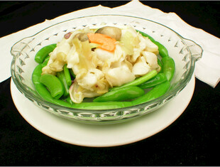 虾仁炒时蔬