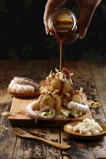 蜂蜜浇淋美味糕点