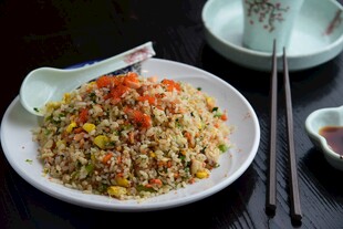 美味蛋炒饭 色泽诱人