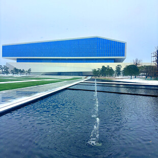 现代水景建筑景观