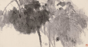 水墨写意花卉图