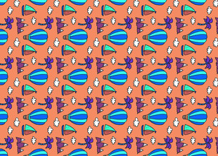 多彩几何图案背景纹理