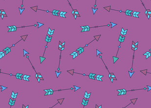 紫色背景的箭头图案