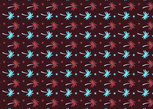 红蓝几何图案纹理背景