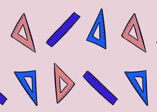 几何图形排列图案