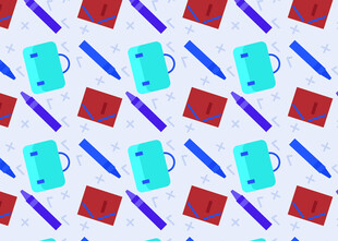 文具图案背景图