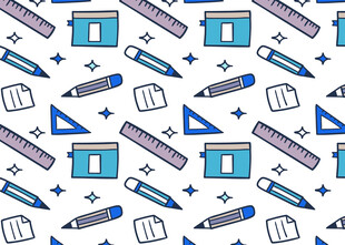 几何学习工具无缝图案