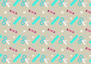 多彩医疗图案背景设计