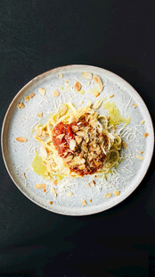 美味意面摆盘展示