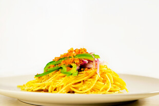 美味意面摆盘精致