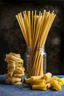 多样意大利面展示