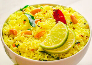 美味柠檬香料炒饭