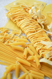 多样意大利面展示