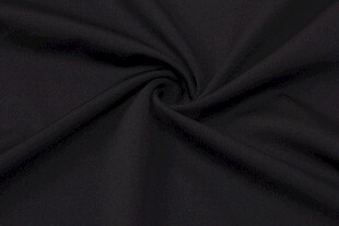 黑色褶皱布料特写