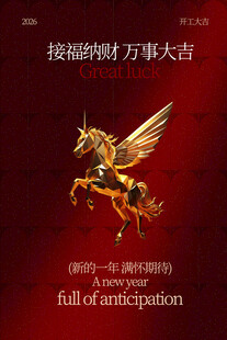 开门大吉福满乾坤海报