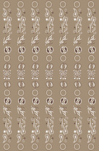 复古花纹壁纸图案设计