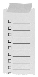 空白待填勾选清单