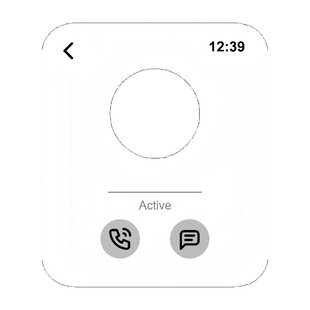 手机通话界面展示