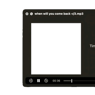 视频播放界面模板