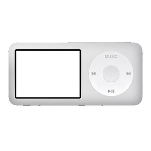 银色经典款MP3播放器