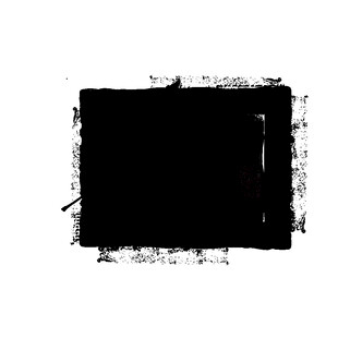 黑色墨痕笔触图形