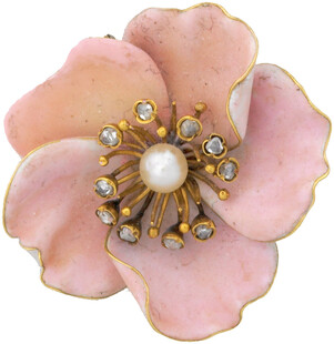 粉色花朵珠宝饰品