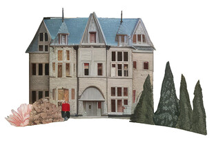 欧式城堡模型精致建筑景观