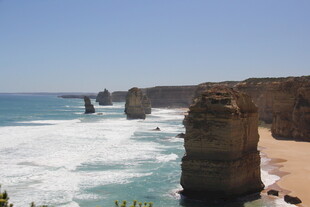 大洋路壮丽海岸景观