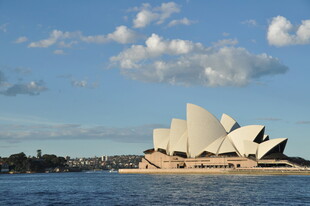 悉尼歌剧院海滨美景