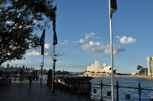 悉尼歌剧院海滨风光